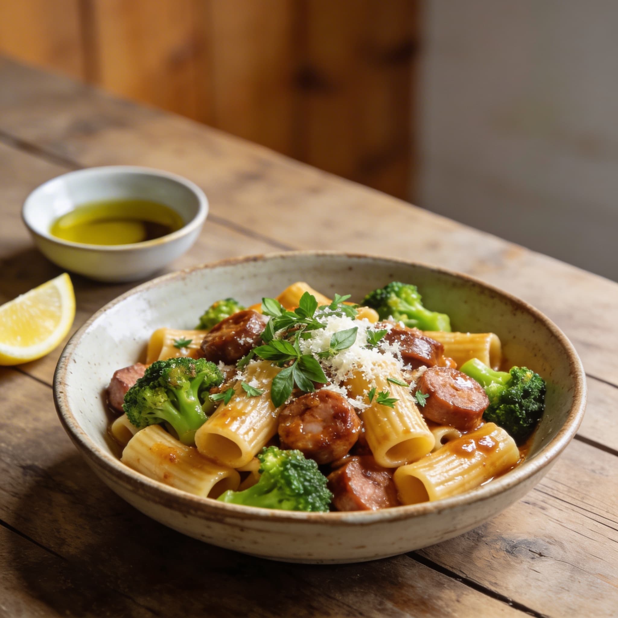 One-Pot-Pasta mit Salsiccia