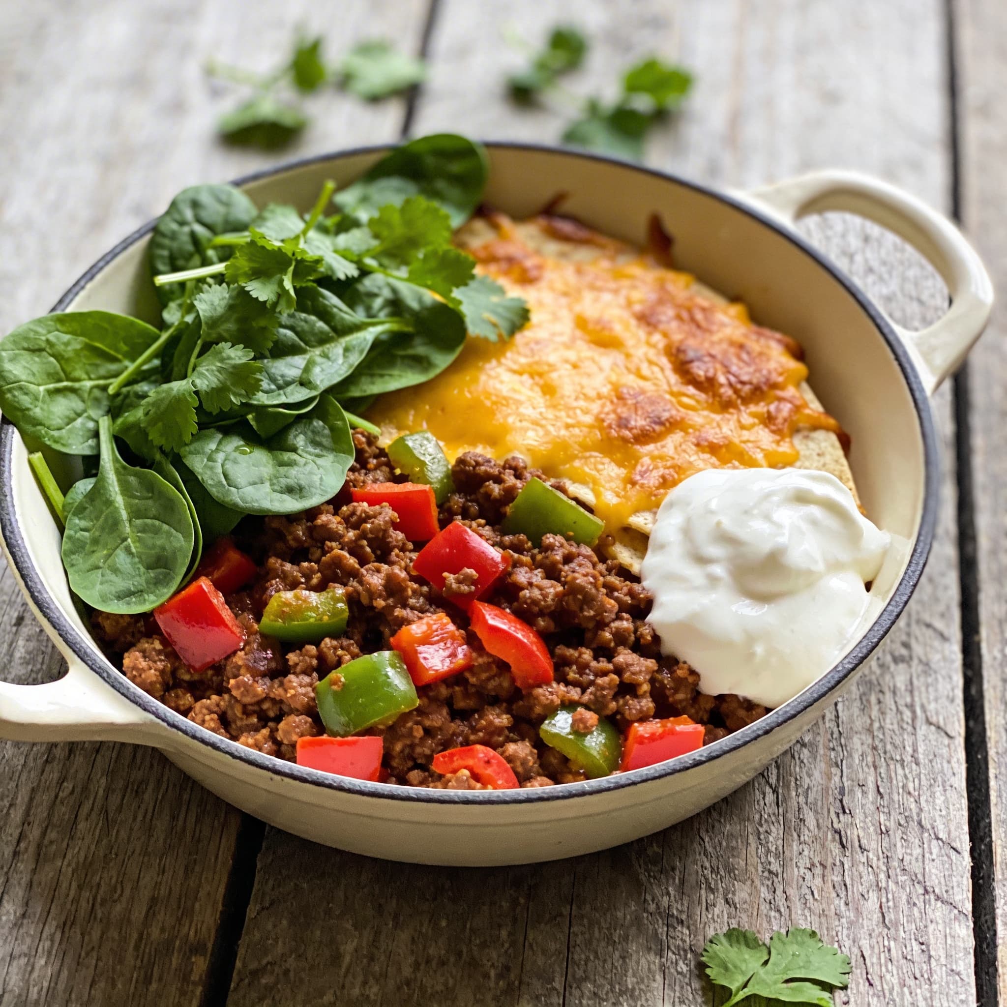 Schnelle Mexikanische Tacopfanne