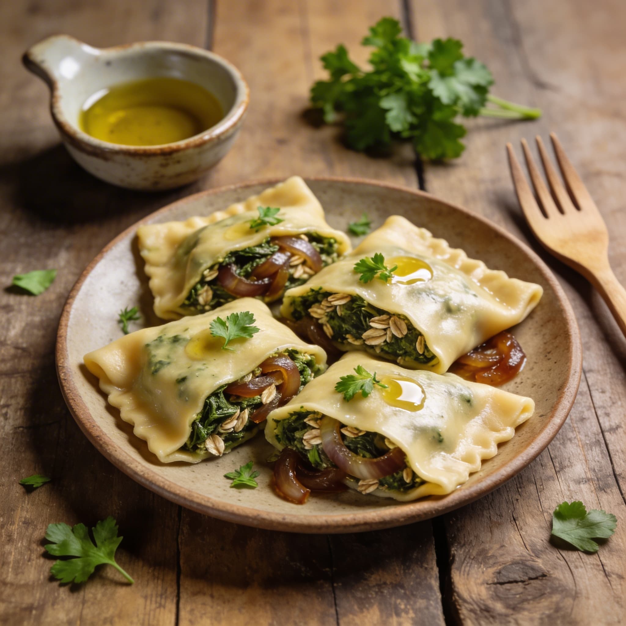 Schwäbische Maultaschen vegan