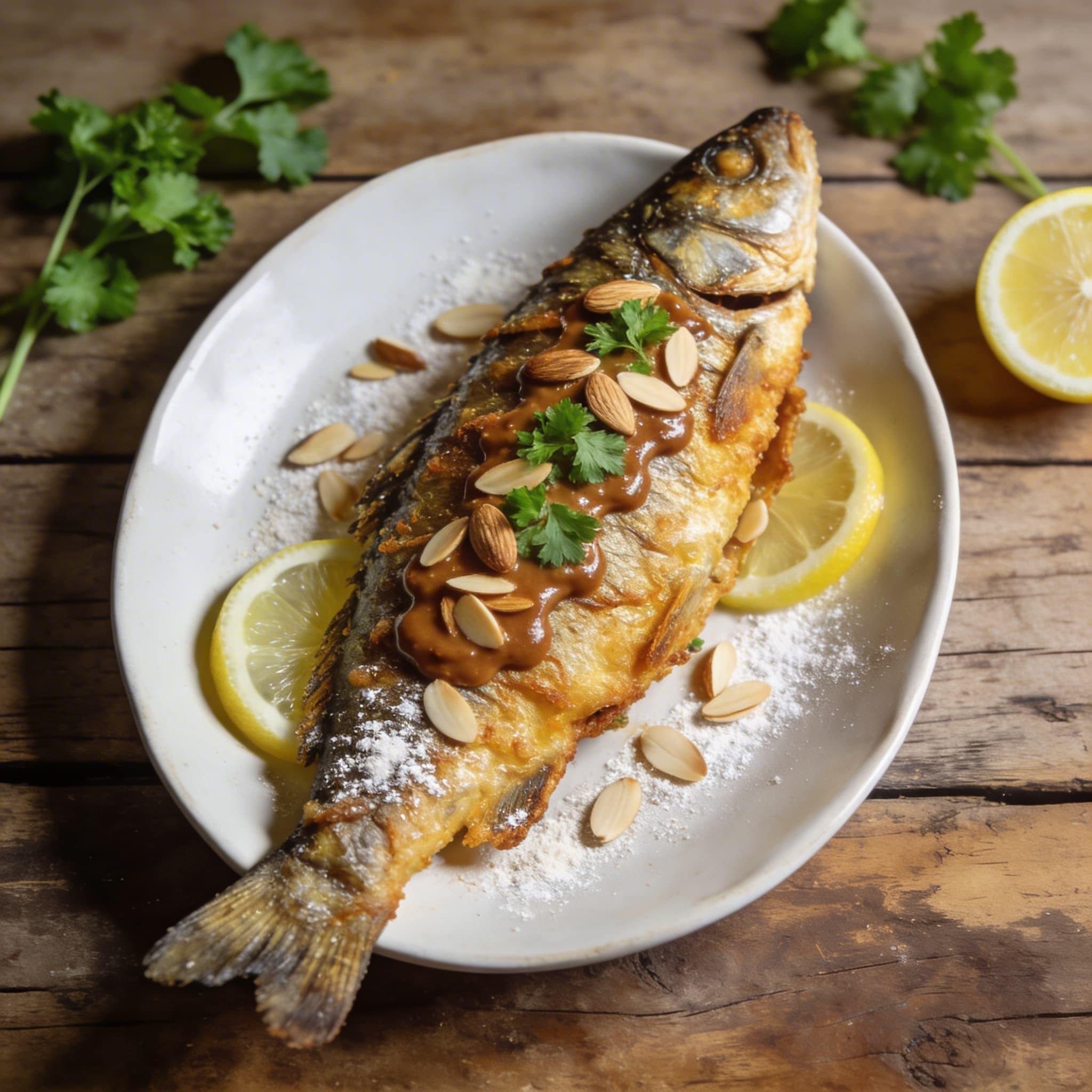 Gebratene Forelle Müllerin