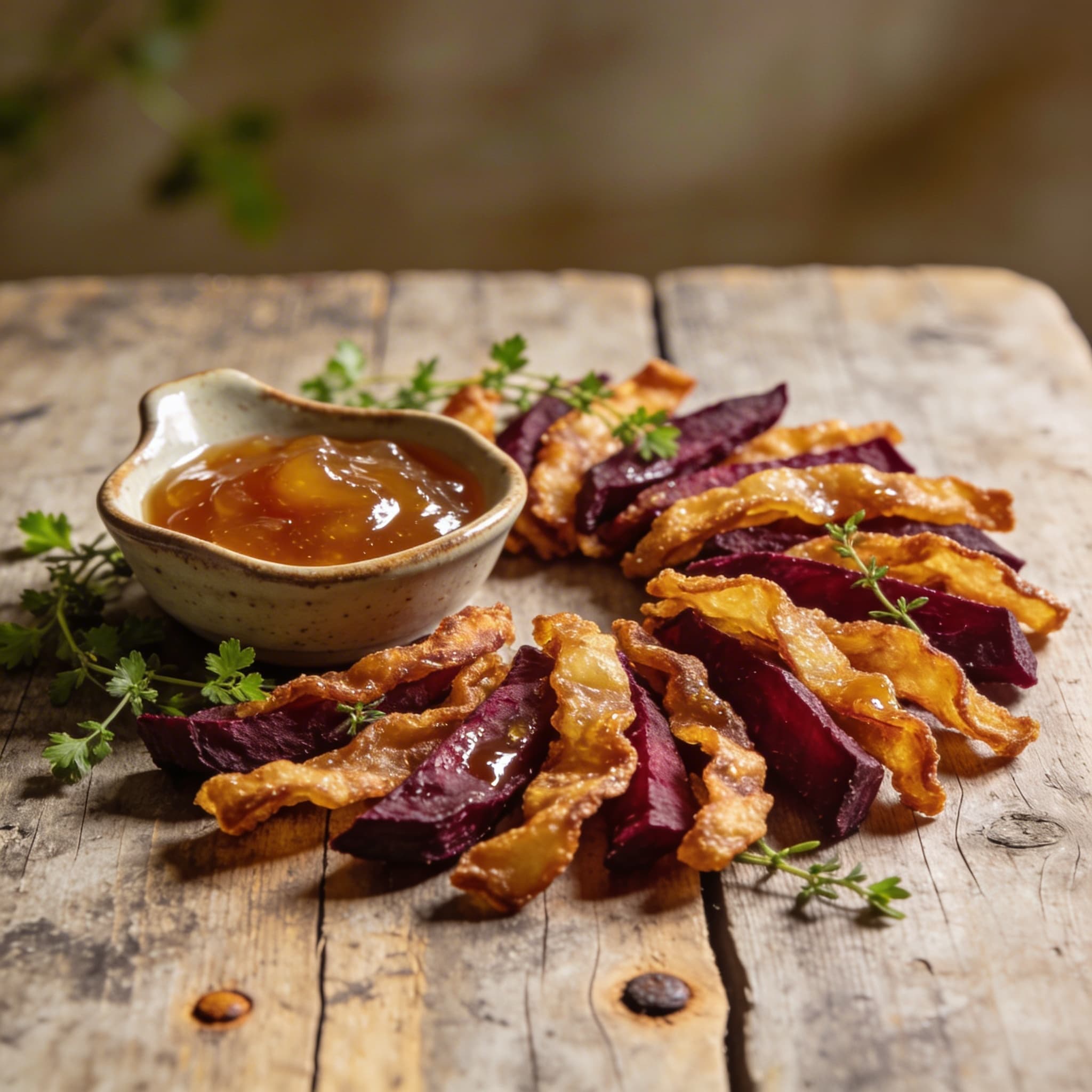 Frittierte Rote Bete Chutney