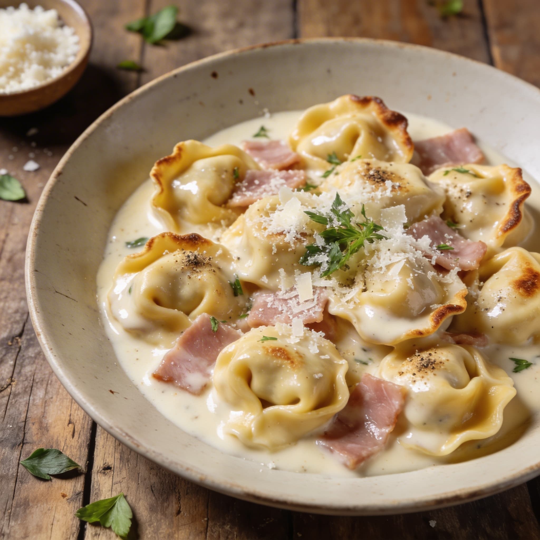 Cremige Tortellini alla Panna