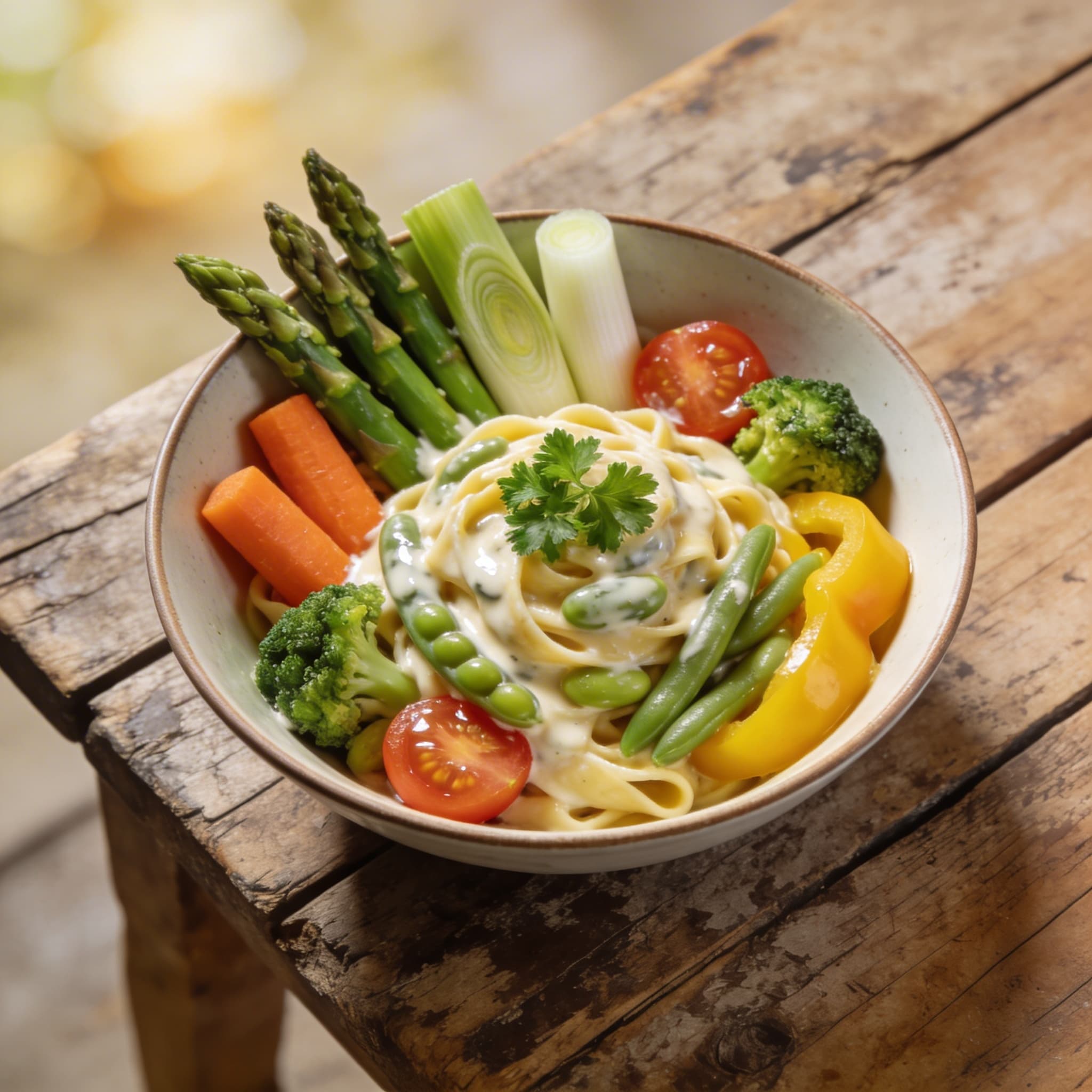 Frische Pasta Primavera