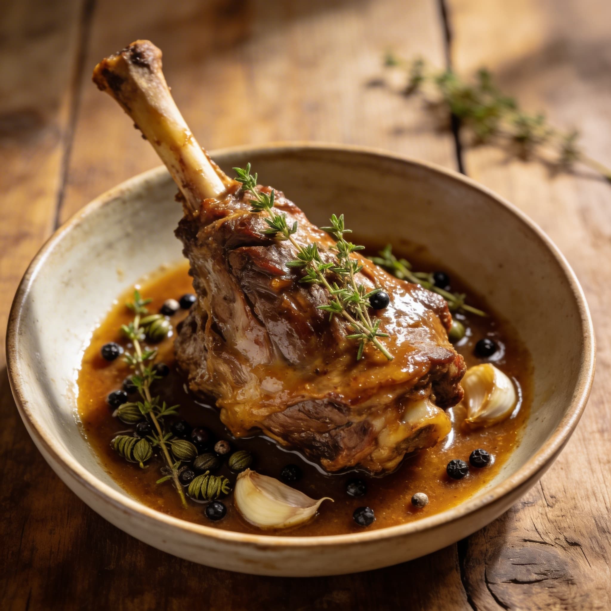 Geschmorter Lammbraten