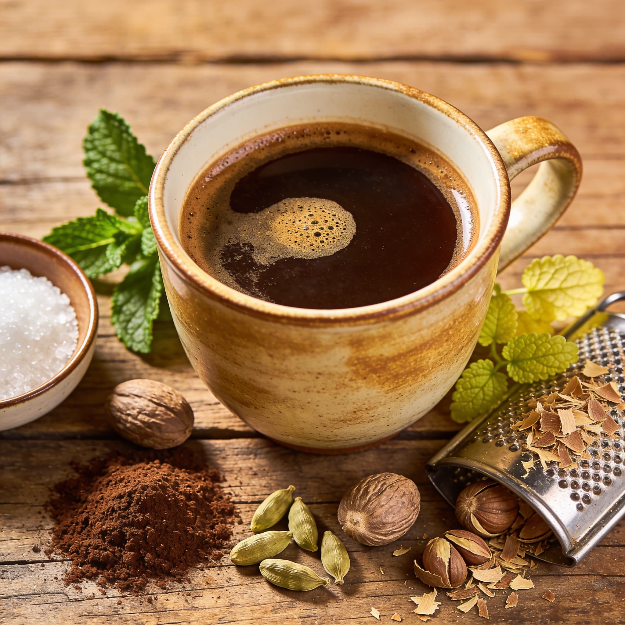 Mokka mit Kardamom-Note