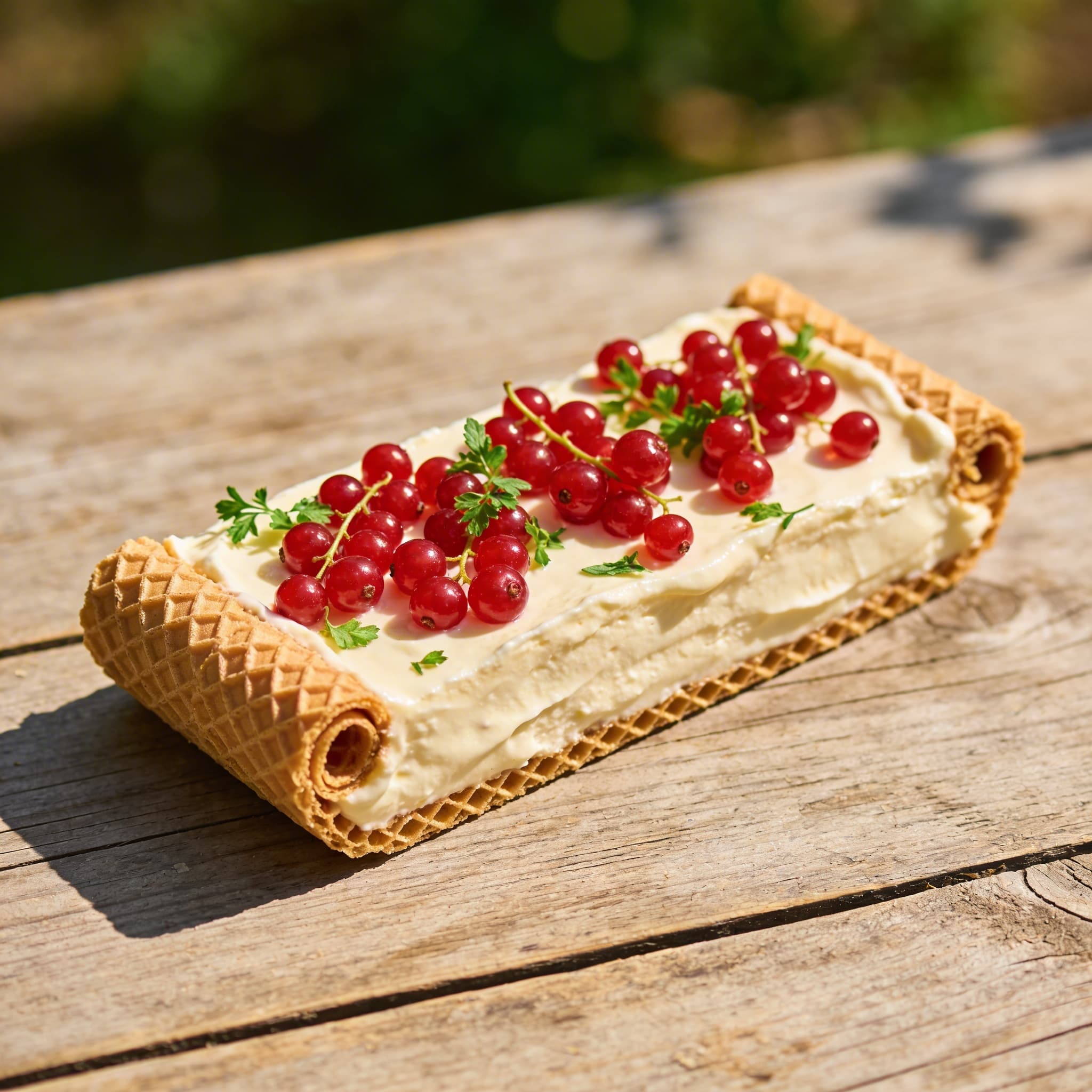 Feine Johannisbeer-Quark-Torte