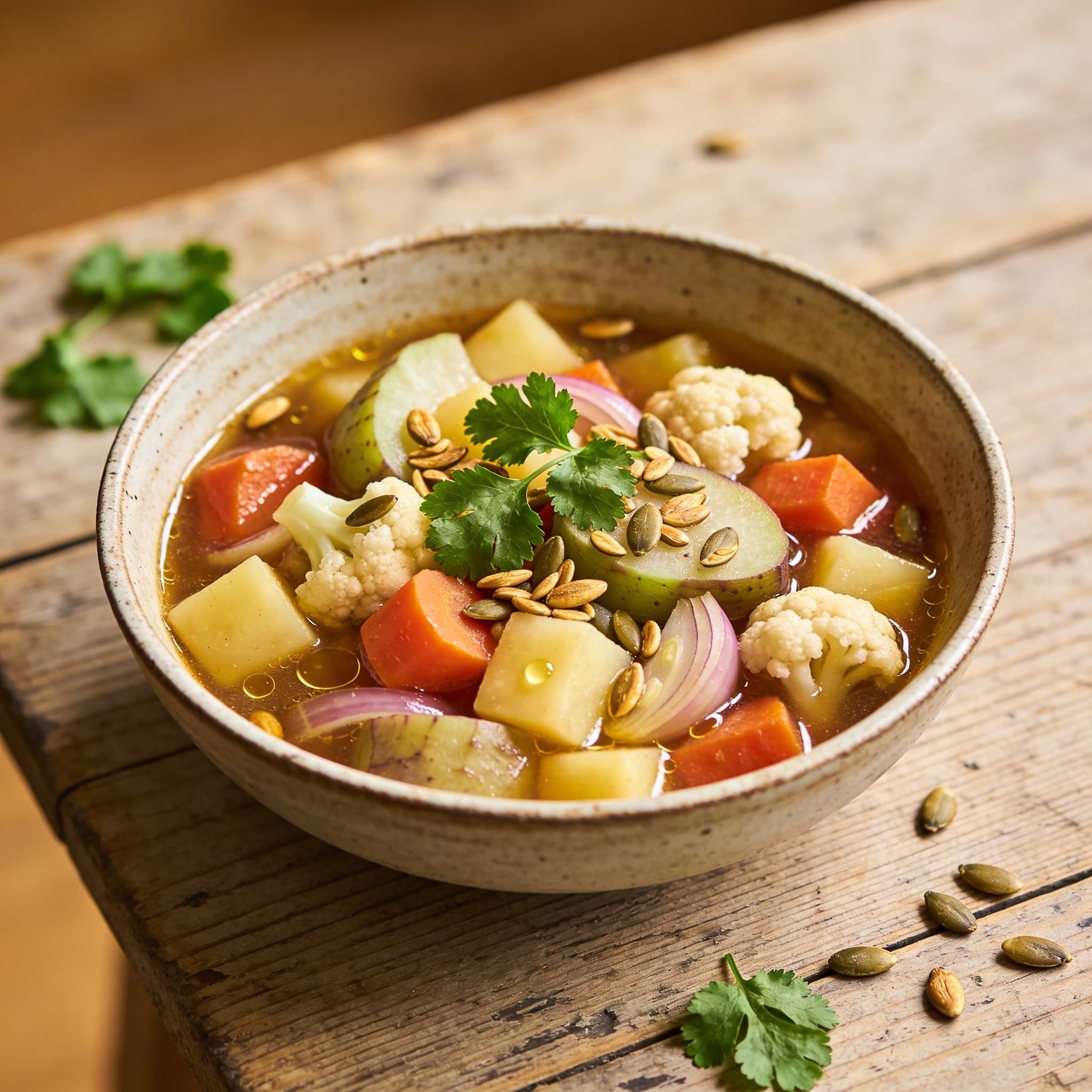 Bunter Gemüse-Eintopf