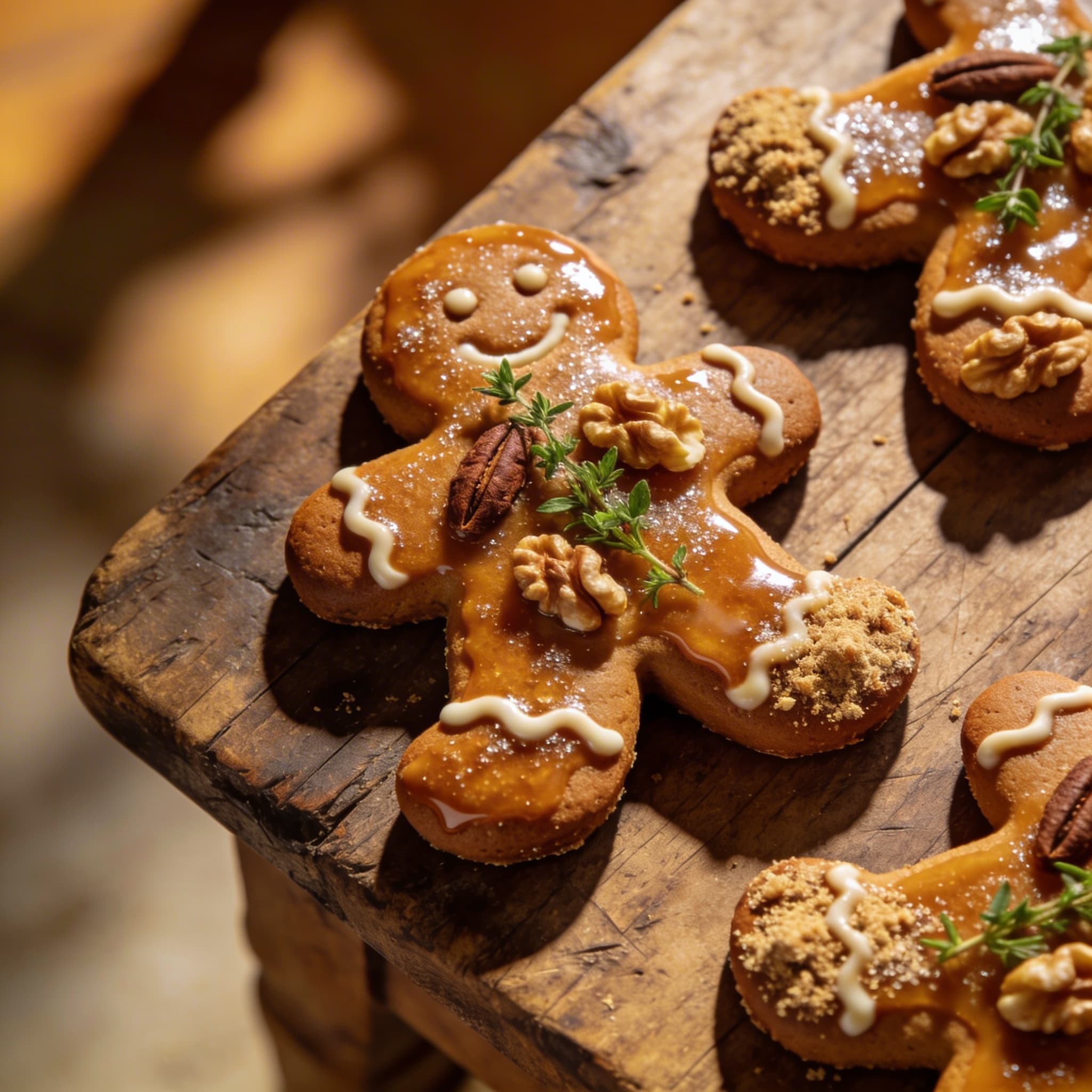 Gewürzte Honig Lebkuchen