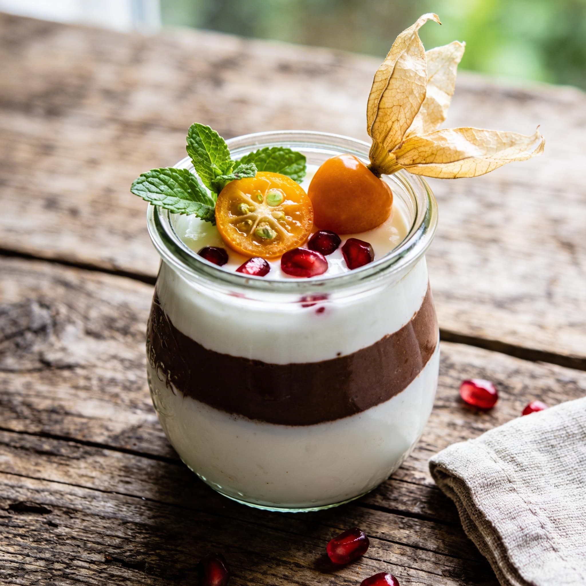 Dreierlei Schokoladenmousse