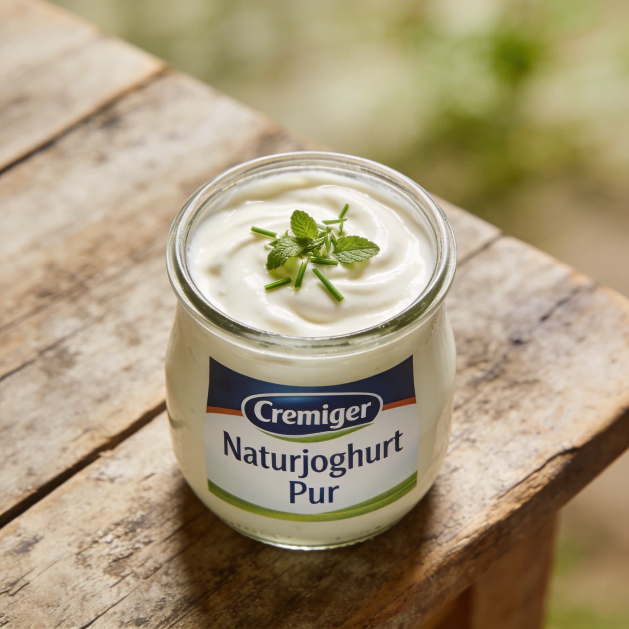 Cremiger Naturjoghurt Pur
