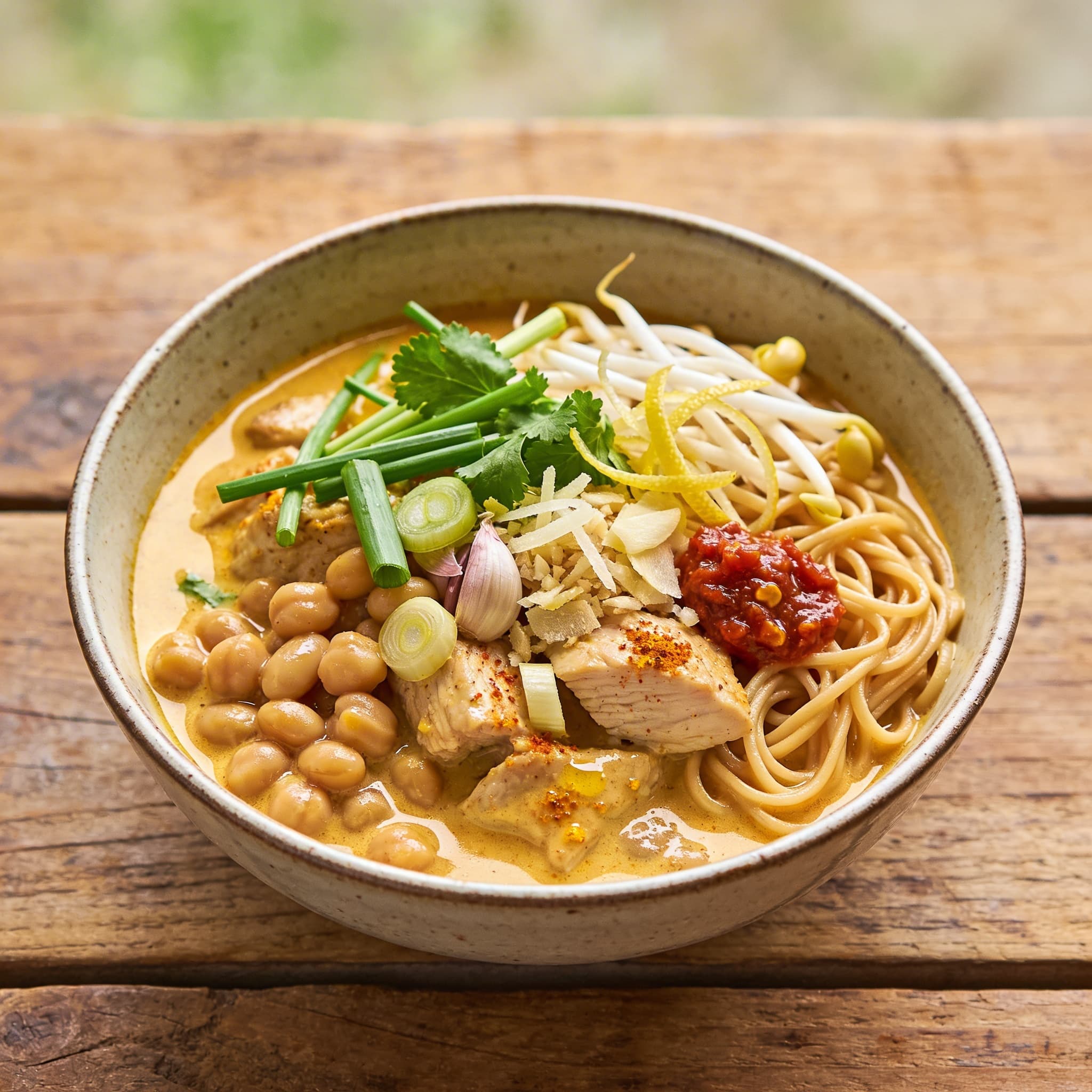 Schnelles Puten-Kokos-Curry