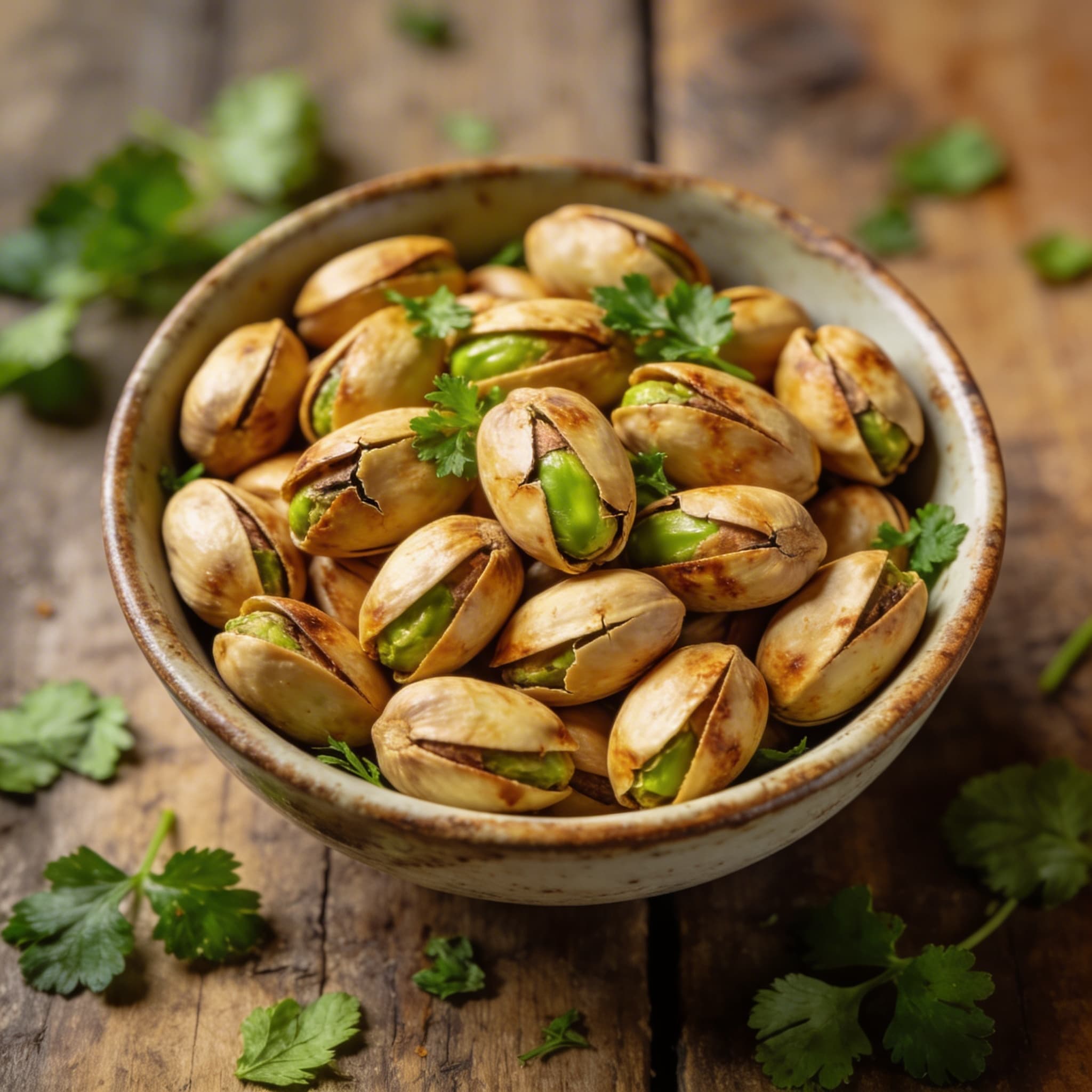 Knackige Pistazien als Snack