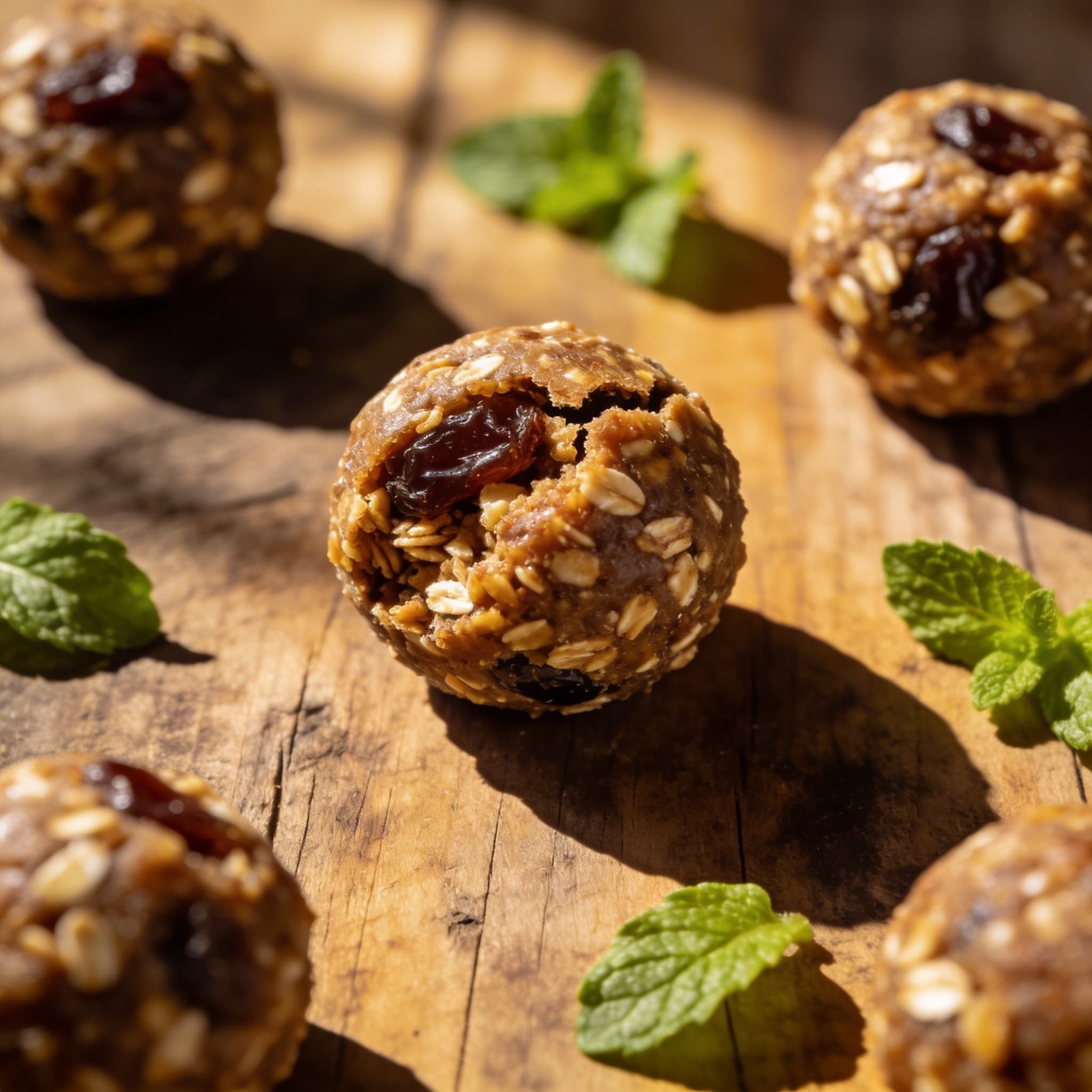 Fruchtige Müsli-Energie-Bällchen