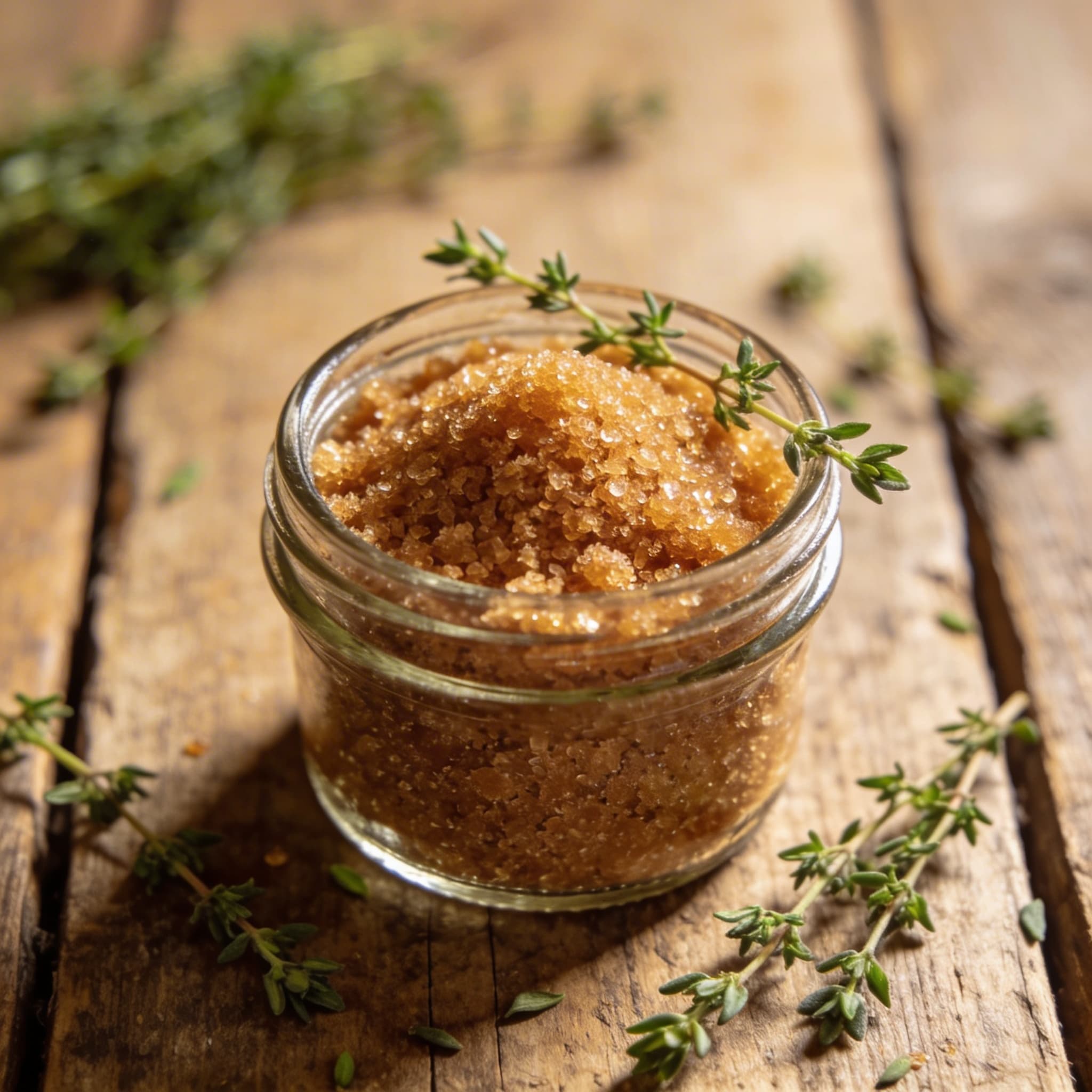 Selbstgemachter brauner Zucker