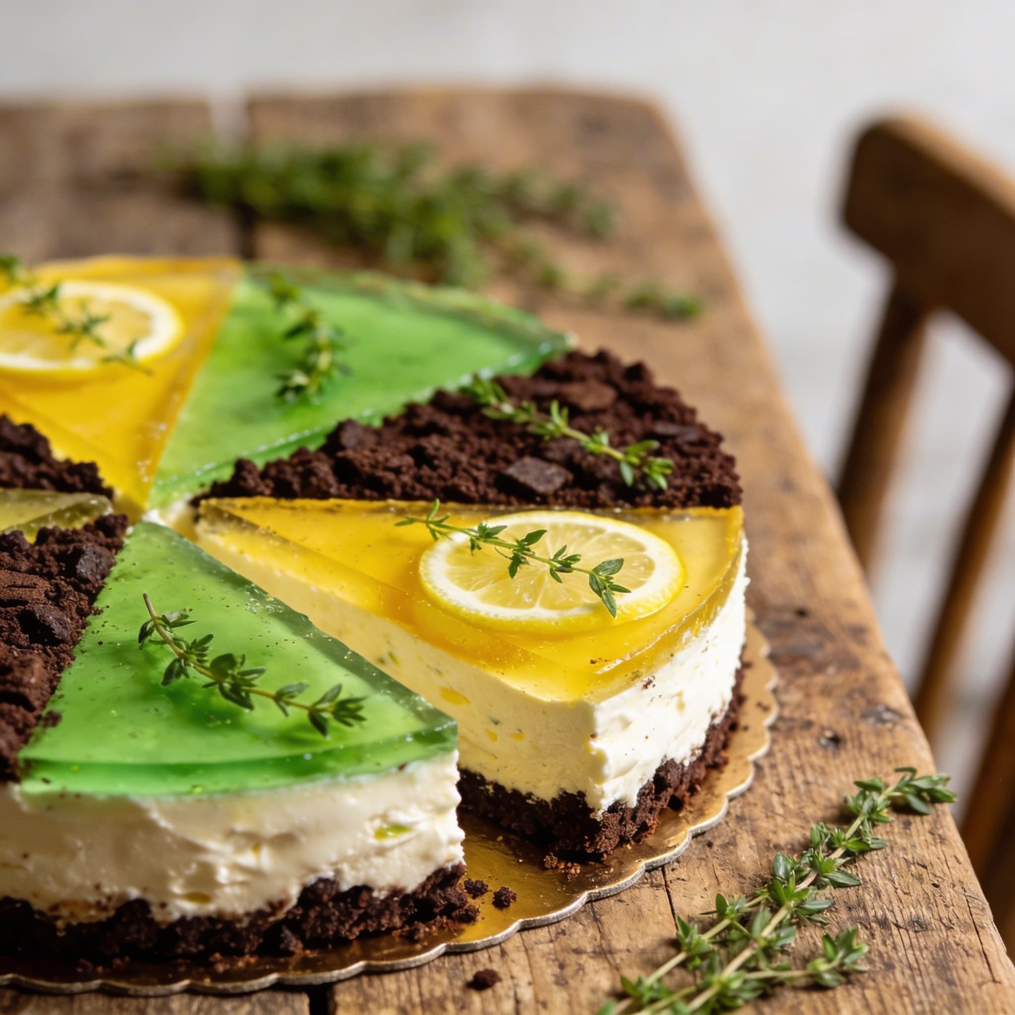 Frische Limetten-Philadelphia-Torte