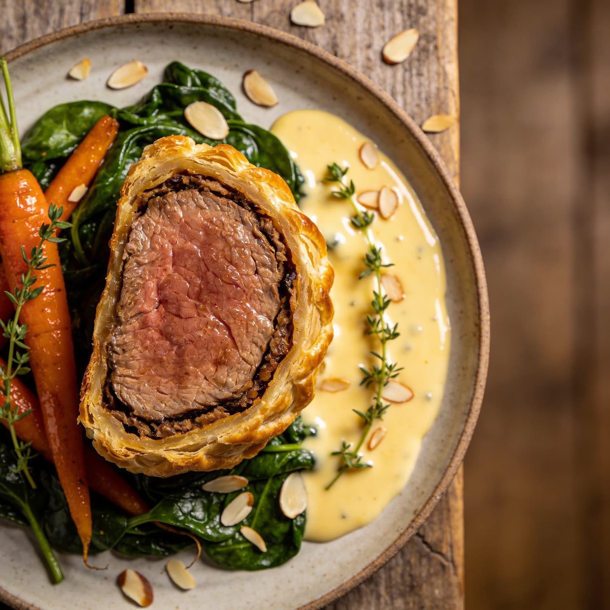 Rinderfilet im Blätterteigmantel