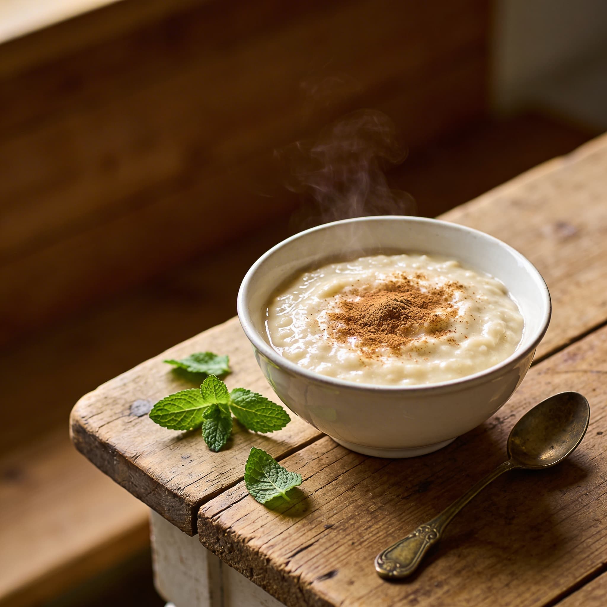 Klassischer Grießbrei mit Zimt