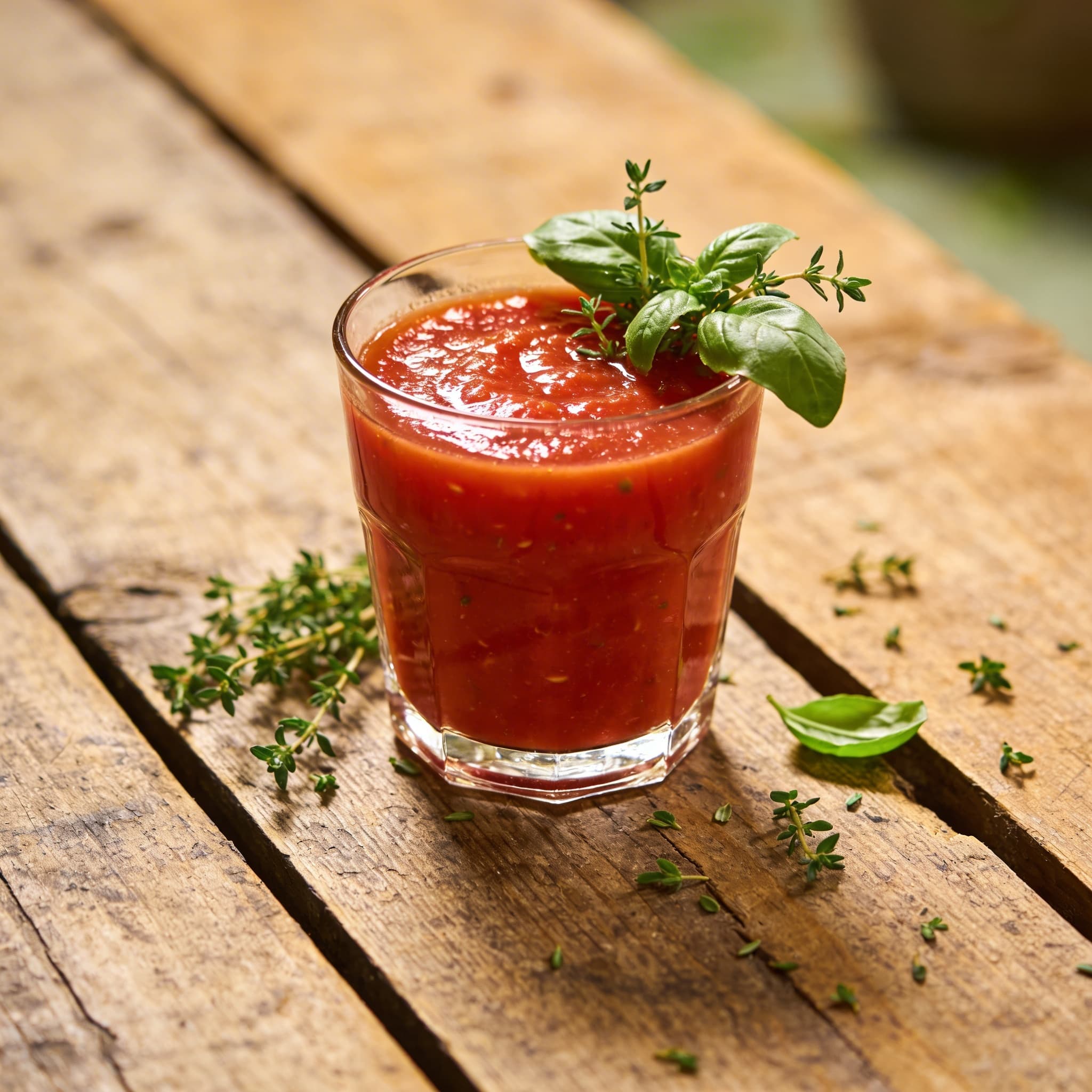 Herzhafter Tomatensaft