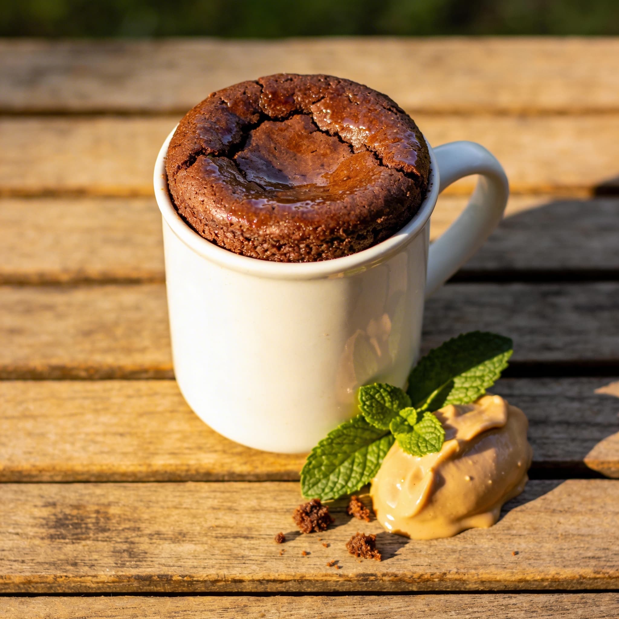 Schneller Schokokuchen aus der Tasse